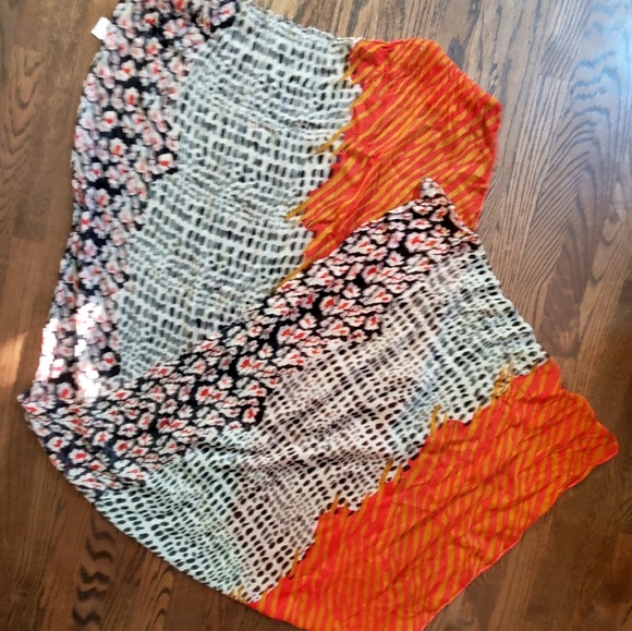 Multi Print Scarf - Picture 3 of 3